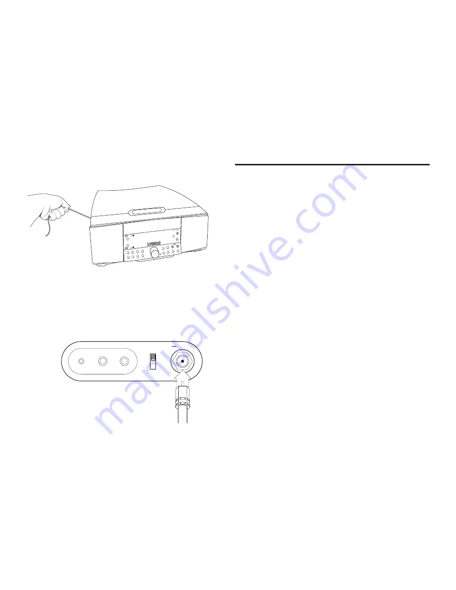 Cambridge SoundWorks SoundWorks Radio 735 Скачать руководство пользователя страница 9