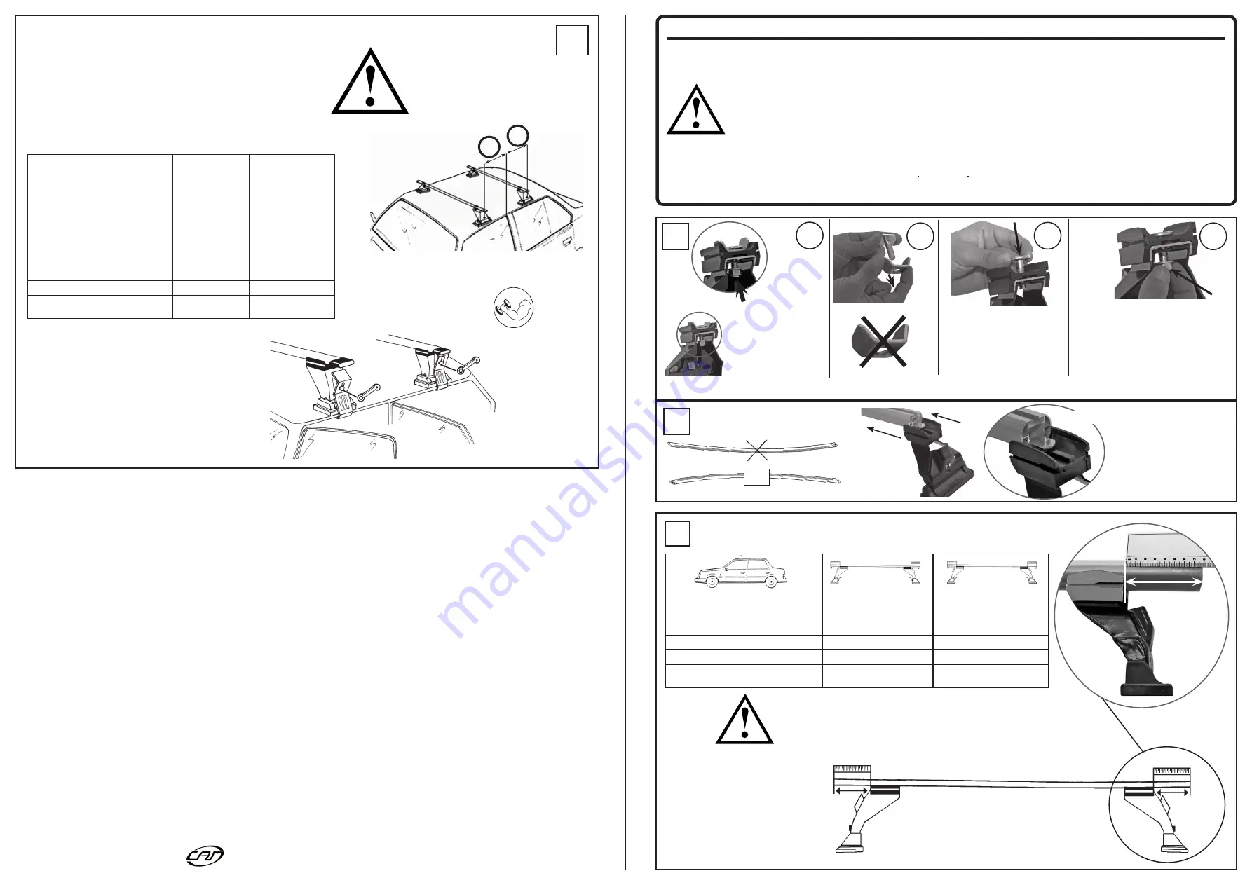 Camcar 40025 AL Mounting Instructions Download Page 1