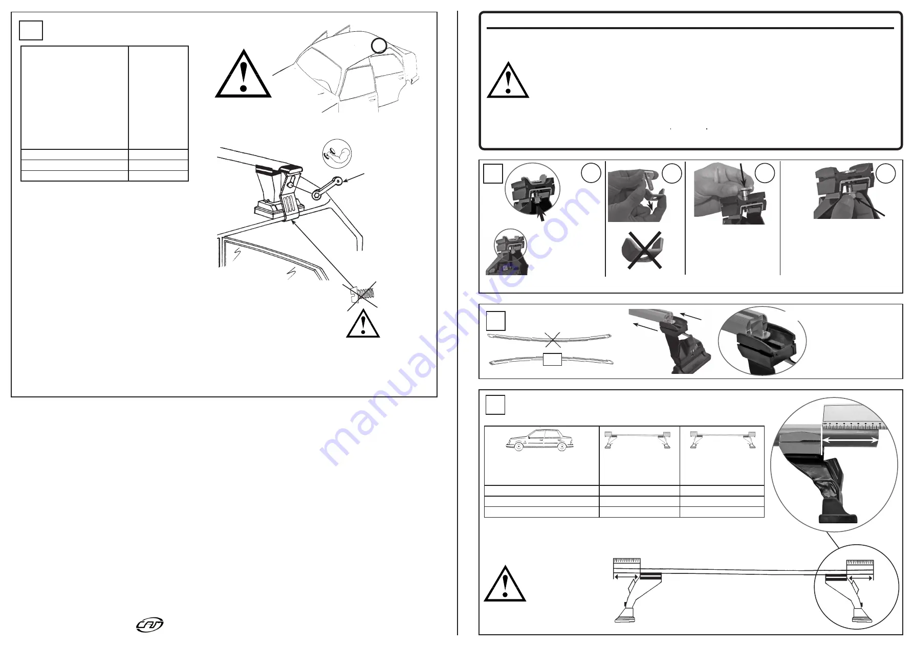 Camcar 40089 AL Mounting Instructions Download Page 1