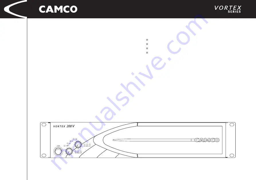 Camco 26 dB Скачать руководство пользователя страница 9