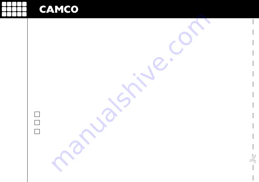 Camco D-POWER 2 User Manual Download Page 32