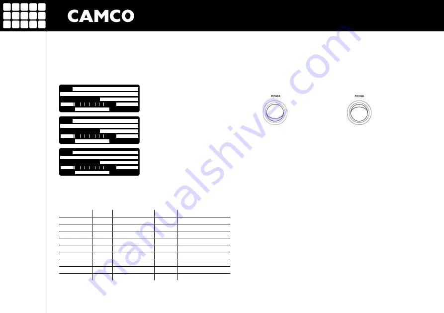 Camco D-POWER 4 Скачать руководство пользователя страница 12