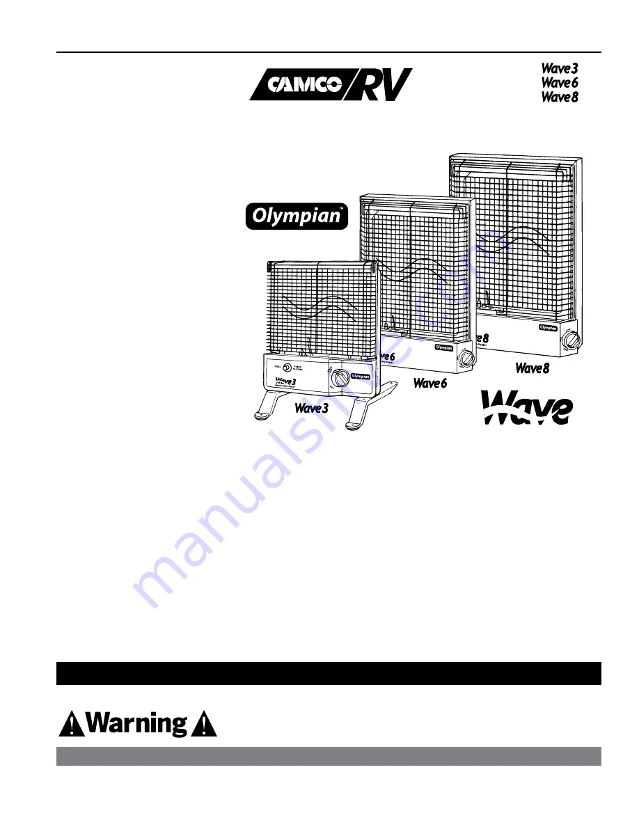 Camco OLYMPIAN Wave3 Installation Information Download Page 1