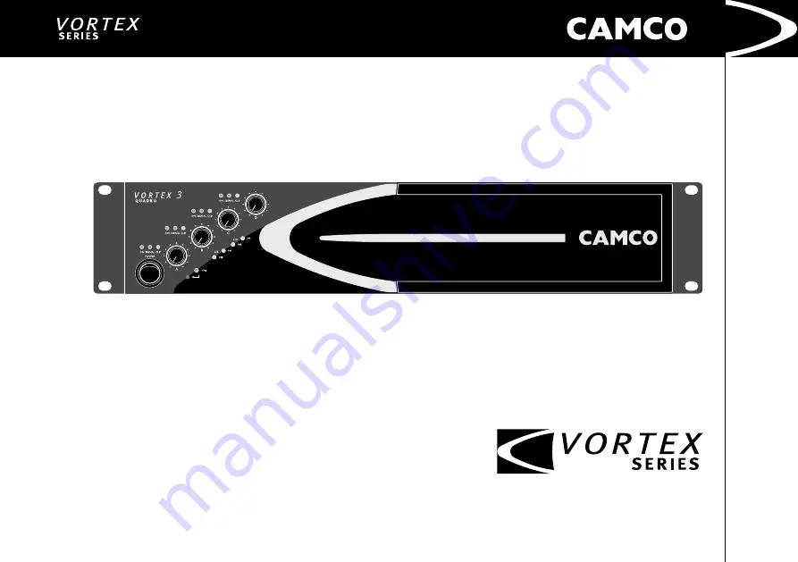 Camco VORTEX 3 QUADRO Скачать руководство пользователя страница 2