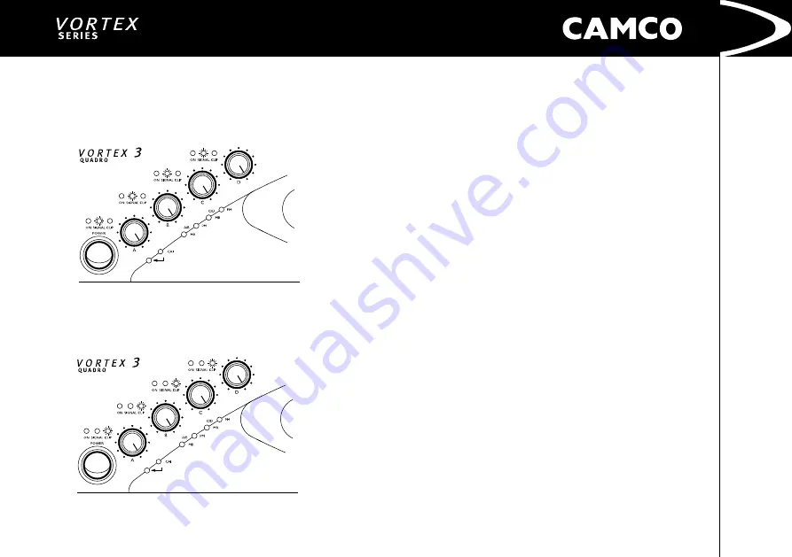 Camco VORTEX 3 QUADRO Скачать руководство пользователя страница 22