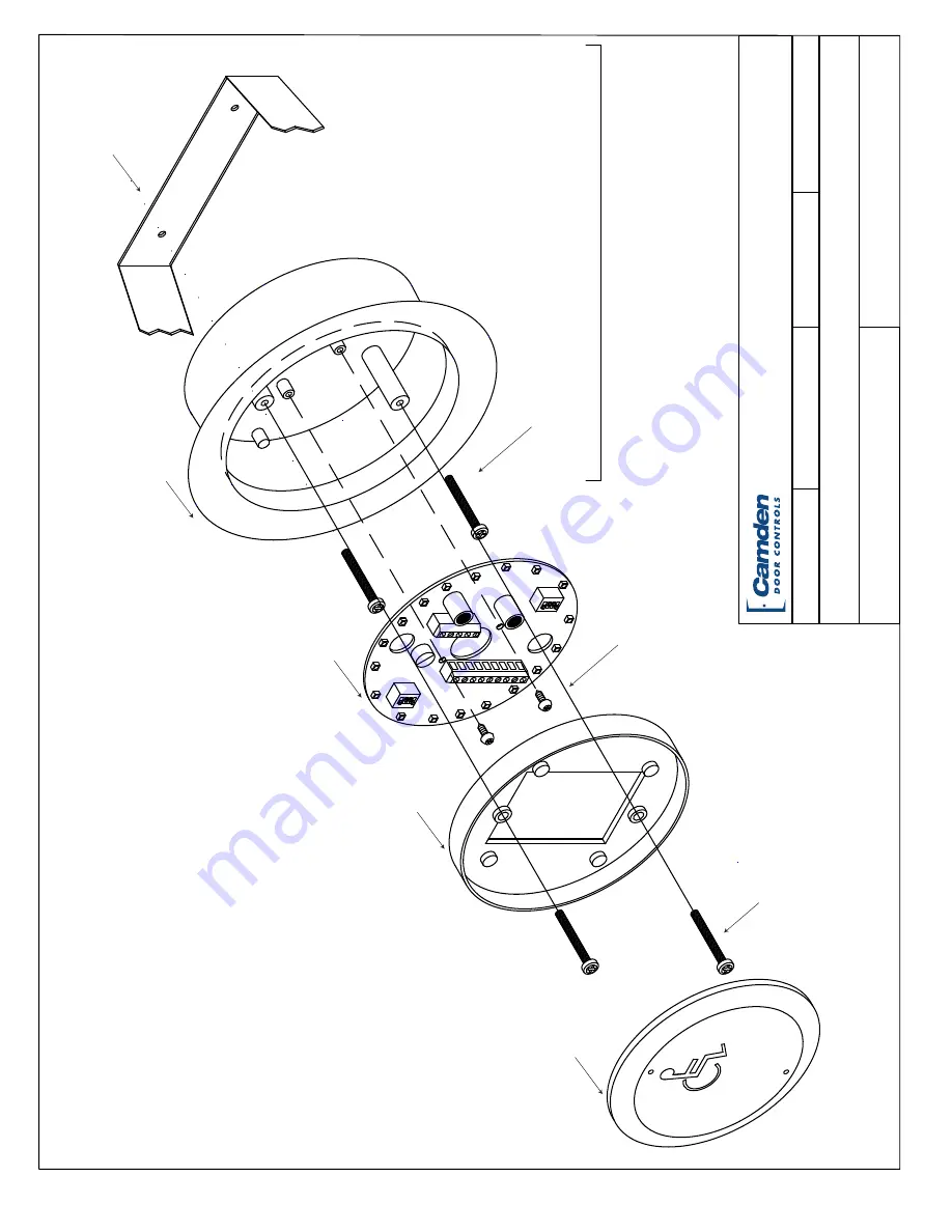 CAMDEN Aura CM-57GR Installation Instructions Download Page 3