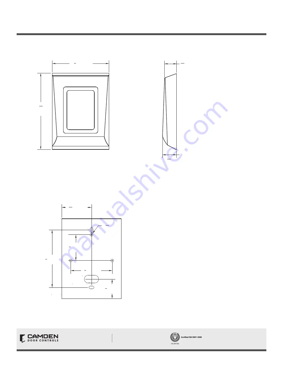 CAMDEN CM-9800 Installation Instructions Download Page 5