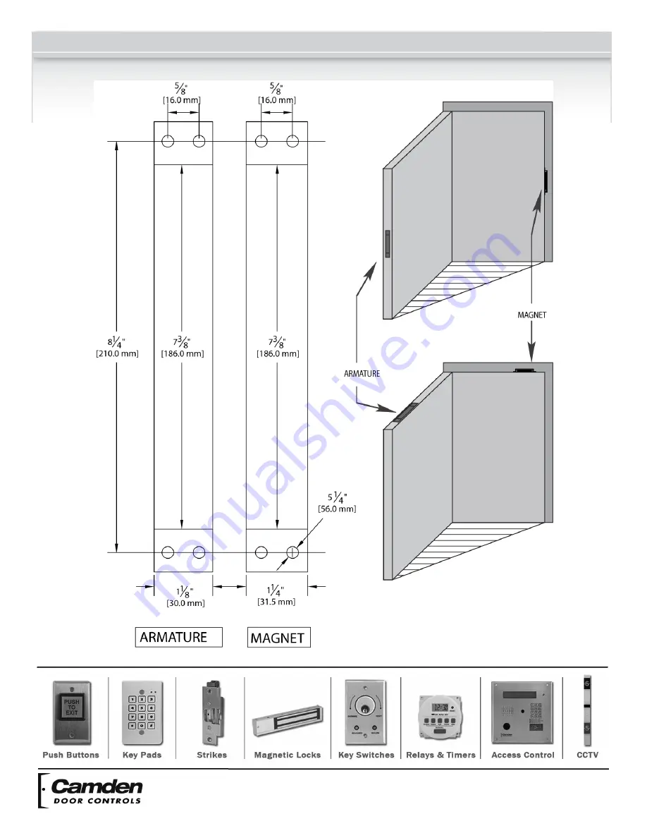 CAMDEN CX-93M-26LS Installation Instructions Download Page 2