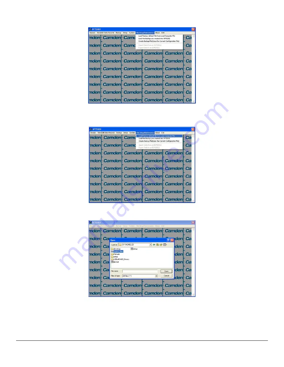 CAMDEN Invision TAC Series Installation Manual Download Page 54