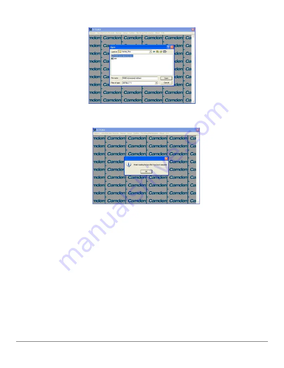 CAMDEN Invision TAC Series Installation Manual Download Page 55