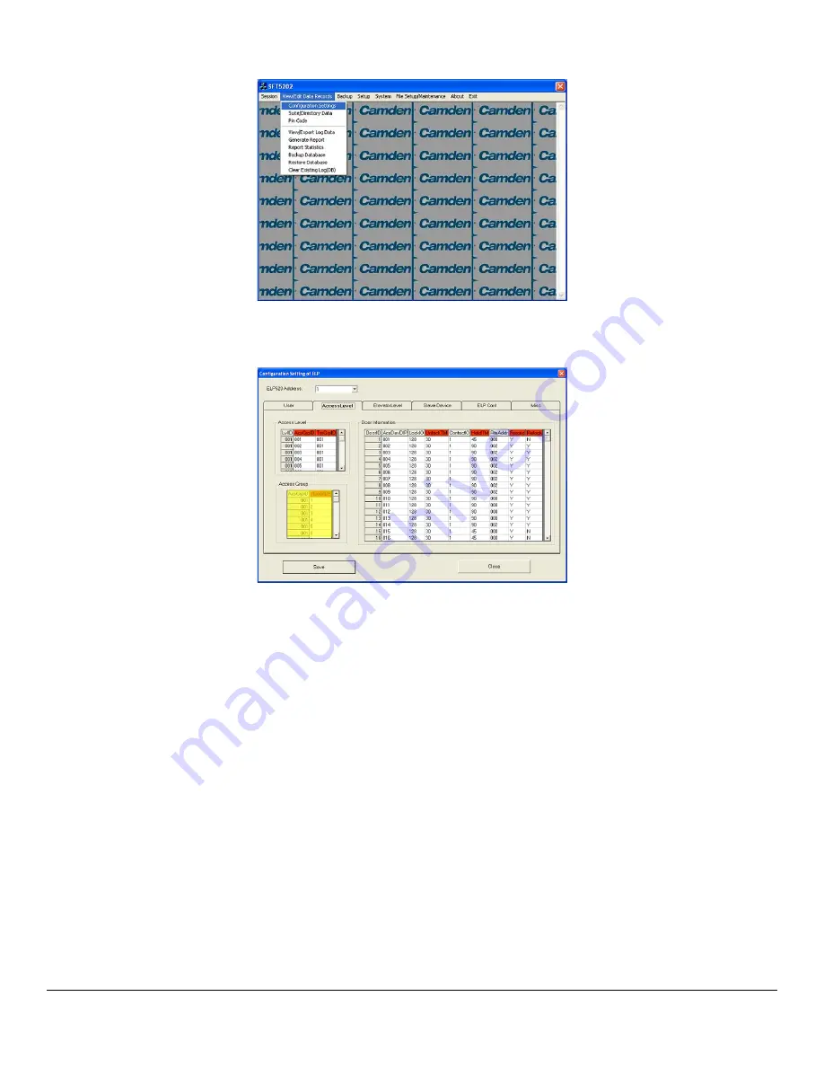 CAMDEN Invision TAC Series Installation Manual Download Page 58