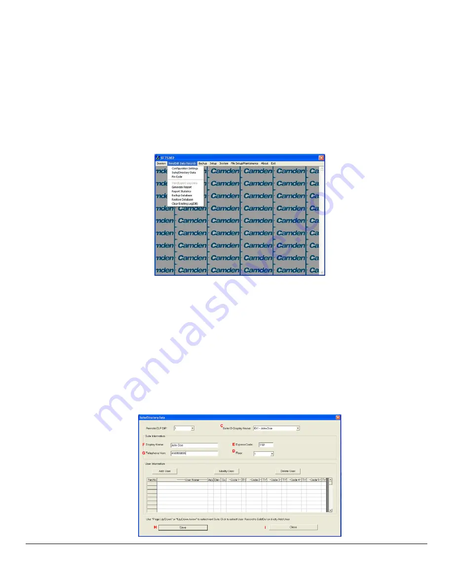 CAMDEN Invision TAC Series Installation Manual Download Page 117