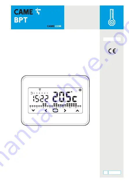 CAME BPT 845AA-0060 Скачать руководство пользователя страница 57