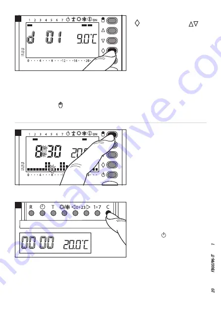 CAME BPT TH/345 Installation And Use Manual Download Page 20