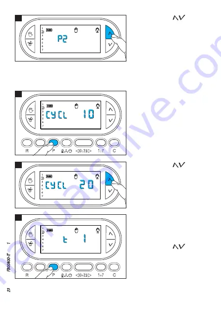 CAME BPT TH/450 GSM Скачать руководство пользователя страница 23