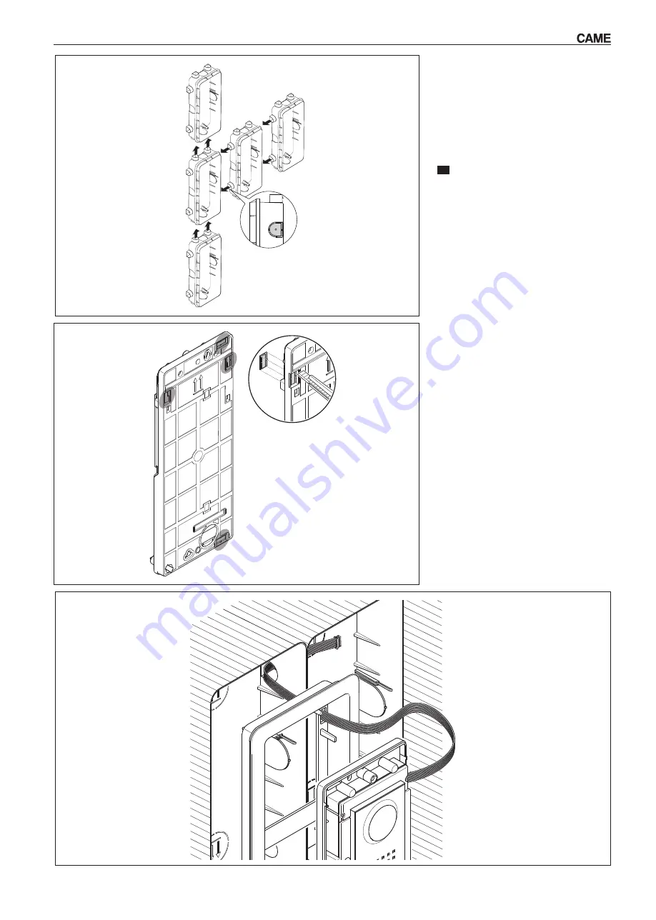 CAME 001DC00EGMA05 Installation Manual Download Page 8