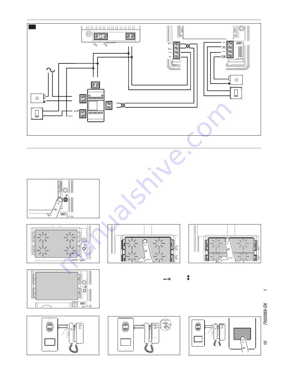 CAME 001DC011AC Installation Manual Download Page 10