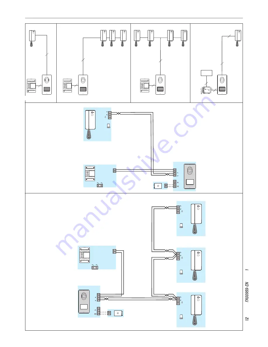 CAME 001DC011AC Скачать руководство пользователя страница 12