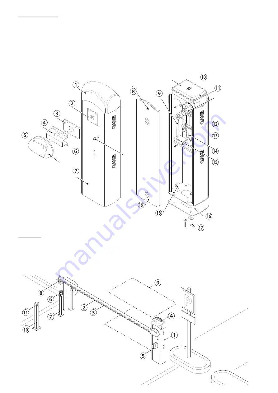 CAME 001G4040EZT Скачать руководство пользователя страница 4