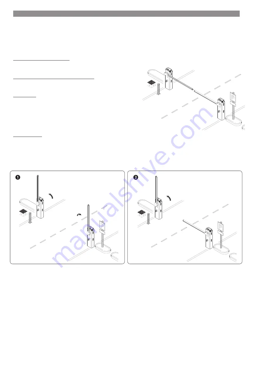 CAME 001G4040EZT Installation Manual Download Page 58