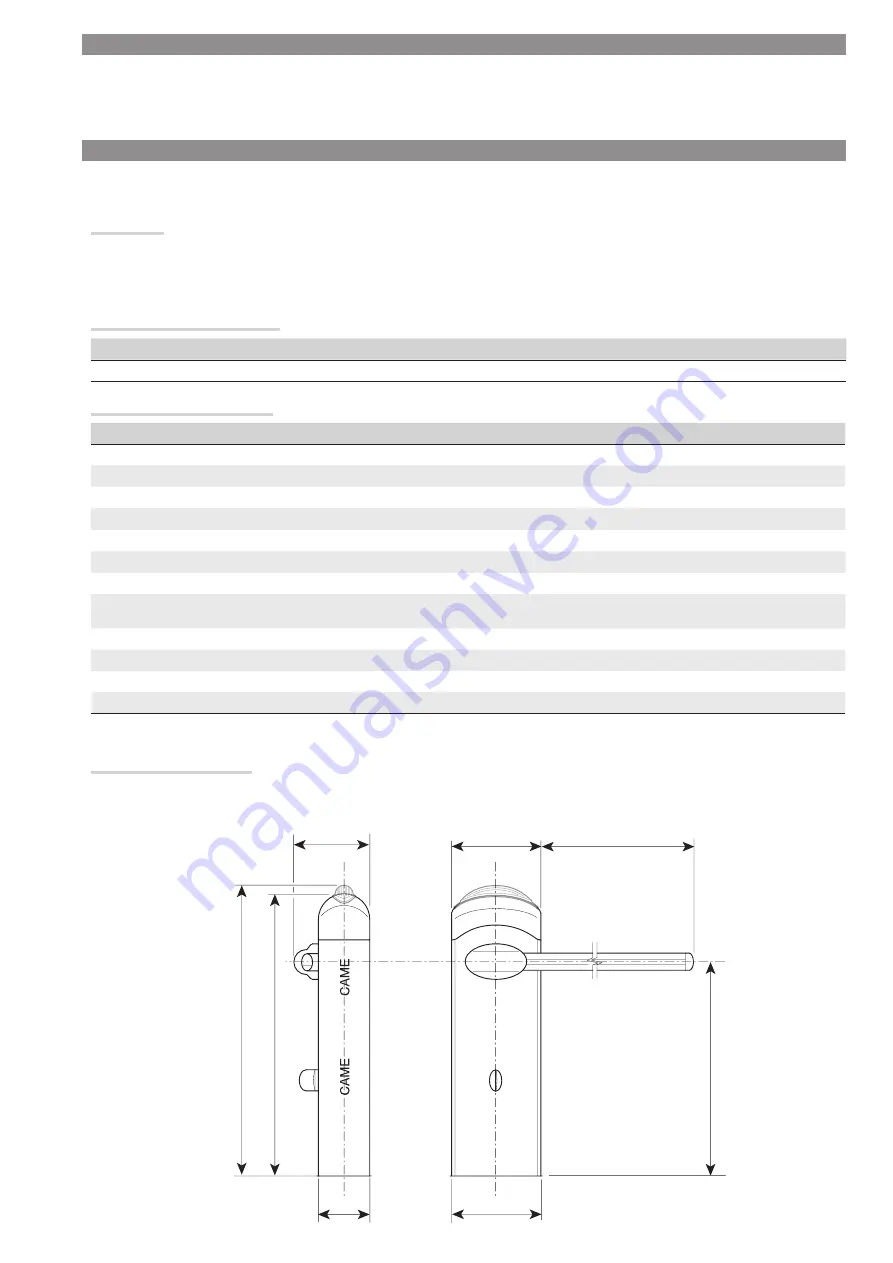 CAME 001G4040EZT Скачать руководство пользователя страница 99