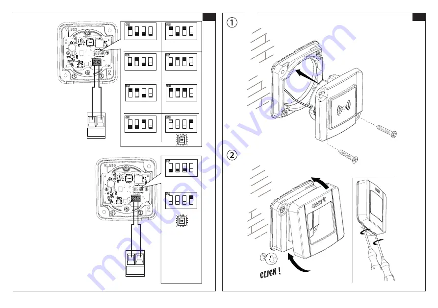 CAME 806SL-0330 Manual Download Page 3