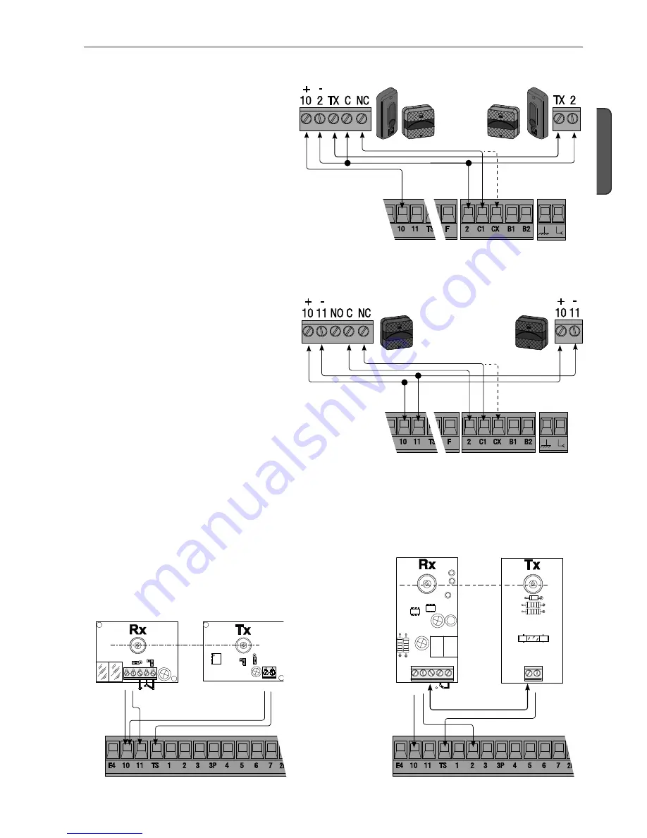 CAME 9T90EN Installation Manual Download Page 7