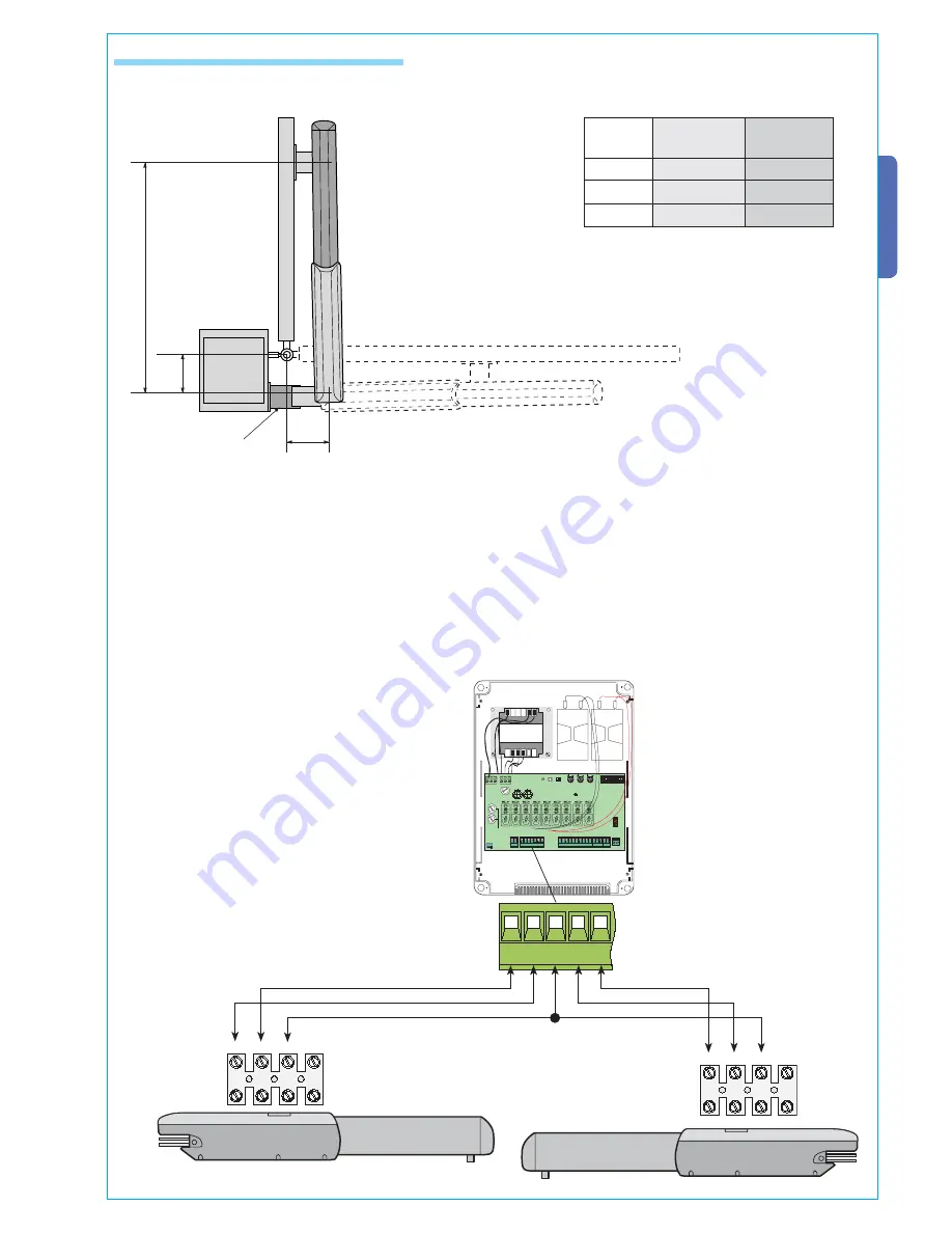 CAME A 3006 Installation Manual Download Page 9