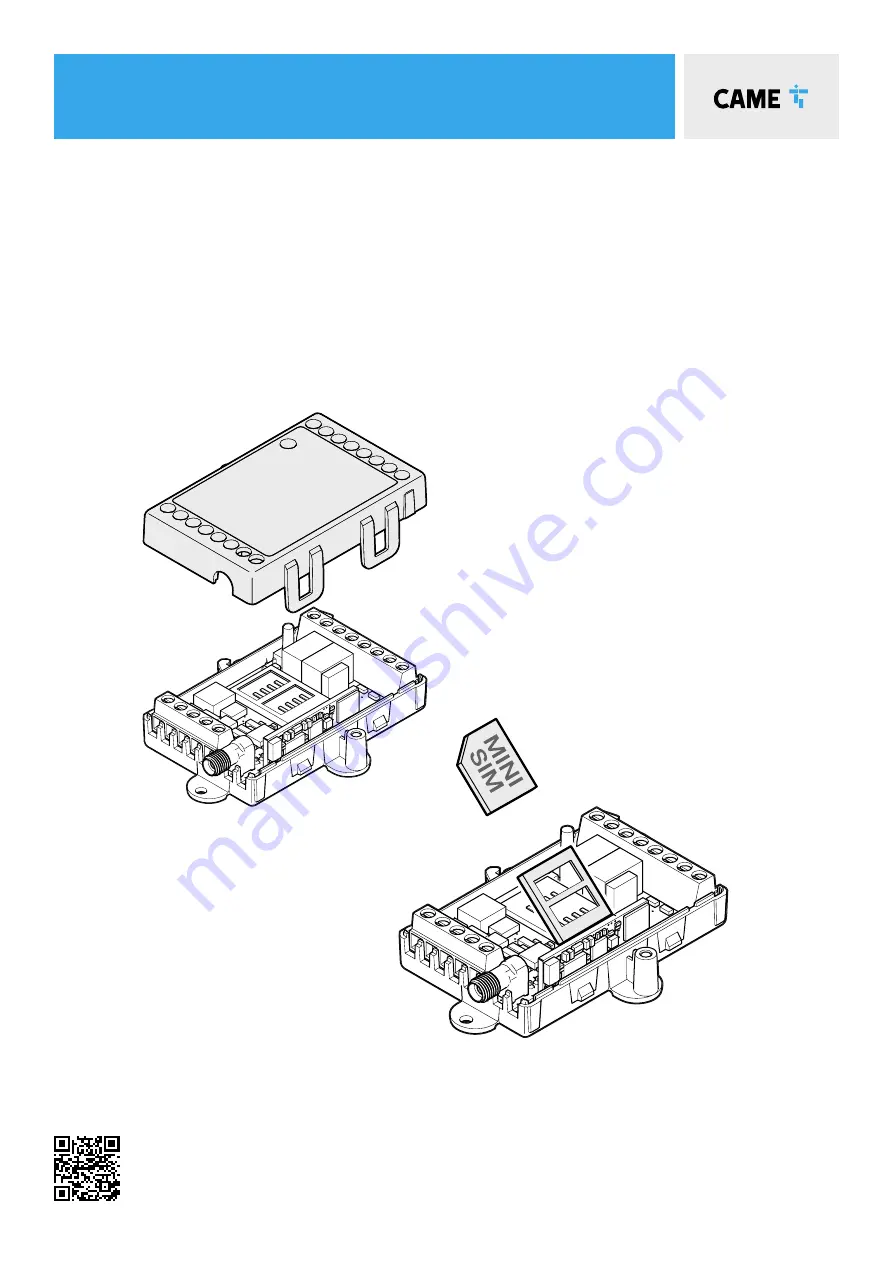 CAME BKV1500P Скачать руководство пользователя страница 20