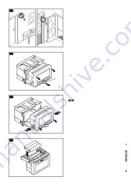 CAME BPT TH/350 Installation And Use Manual Download Page 40