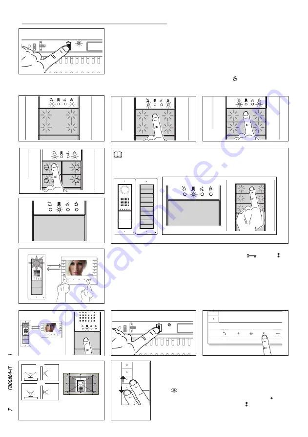 CAME BPT THANGRAM Programming Manual Download Page 7