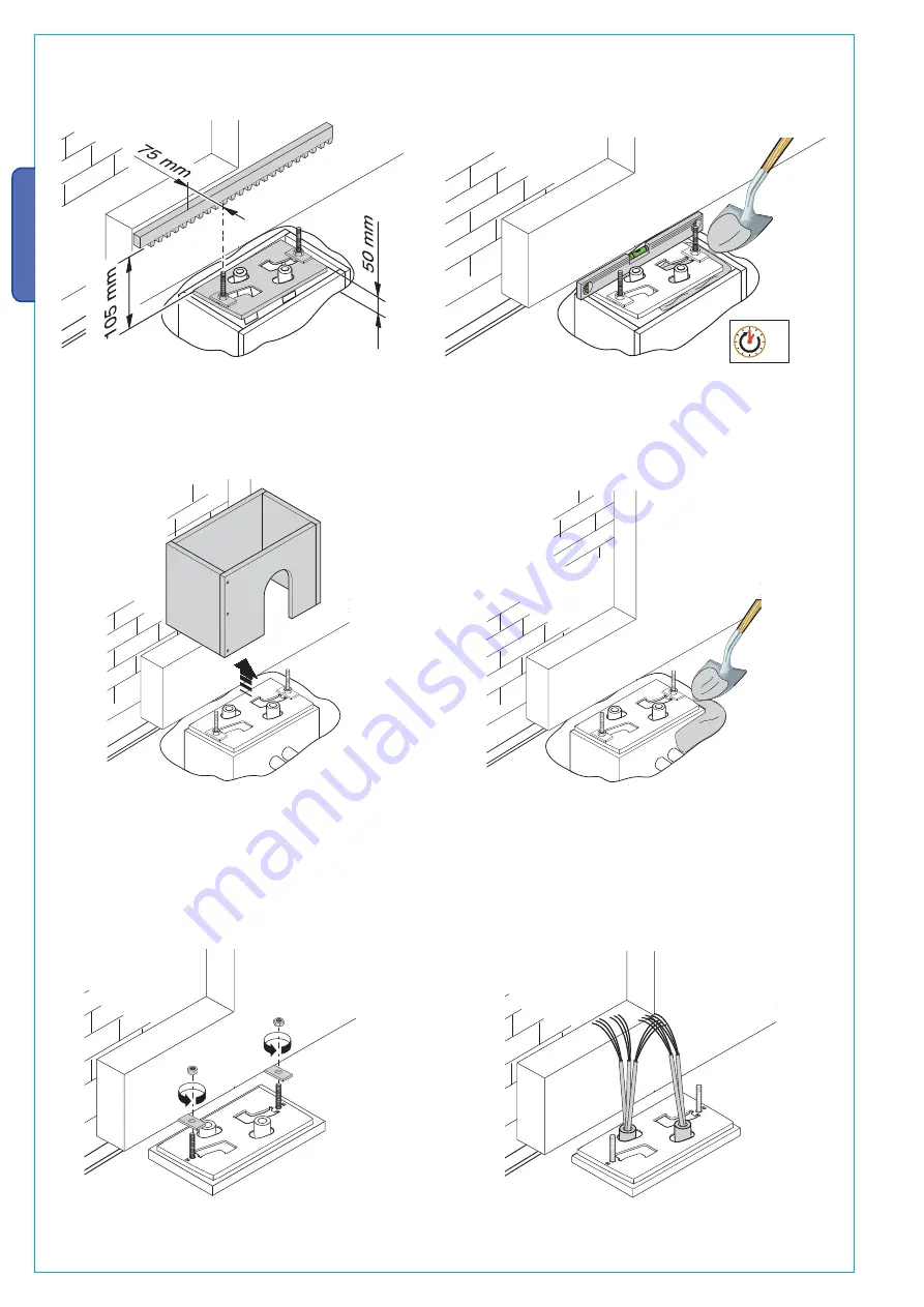 CAME BX-78 Installation Manual Download Page 6