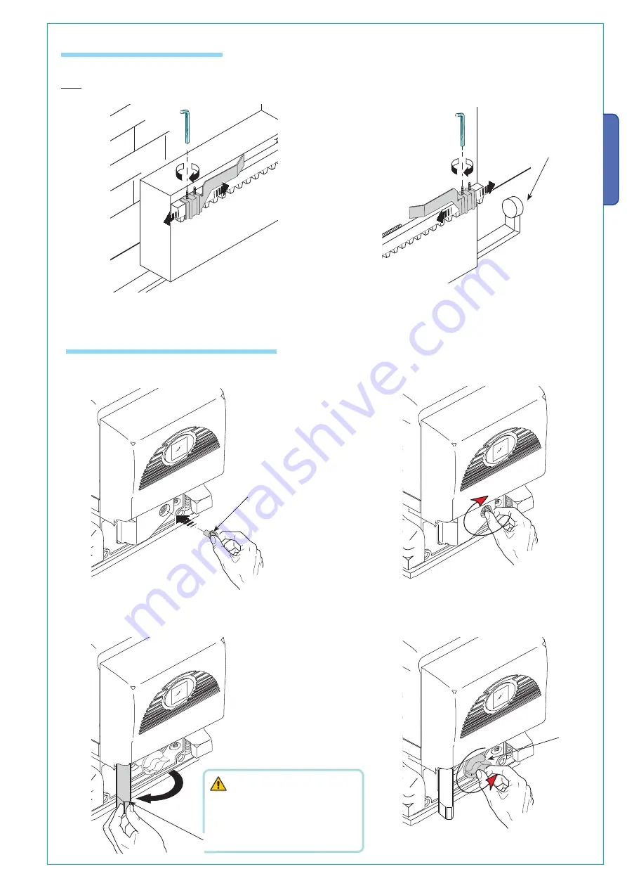 CAME BX-78 Installation Manual Download Page 9