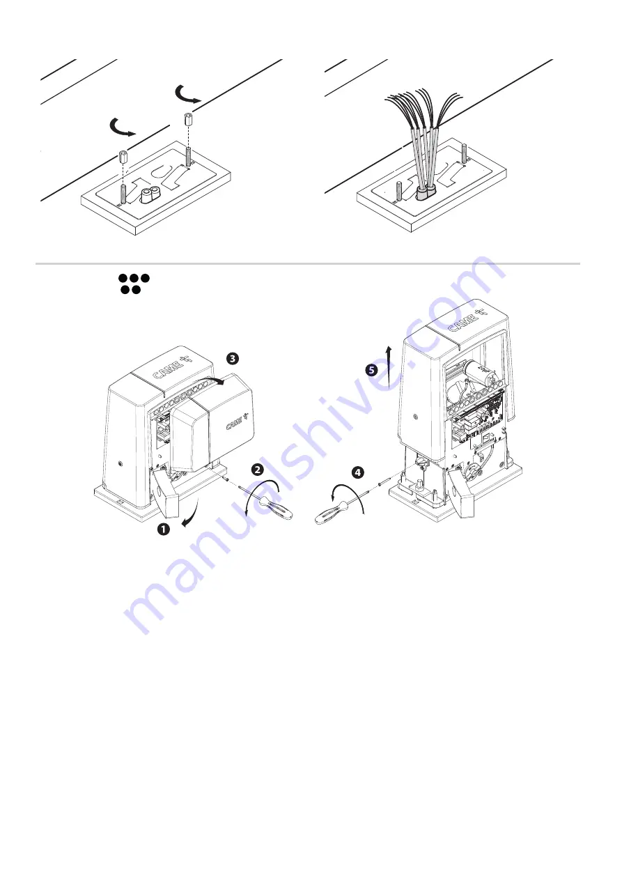 CAME BX604AGS Скачать руководство пользователя страница 68