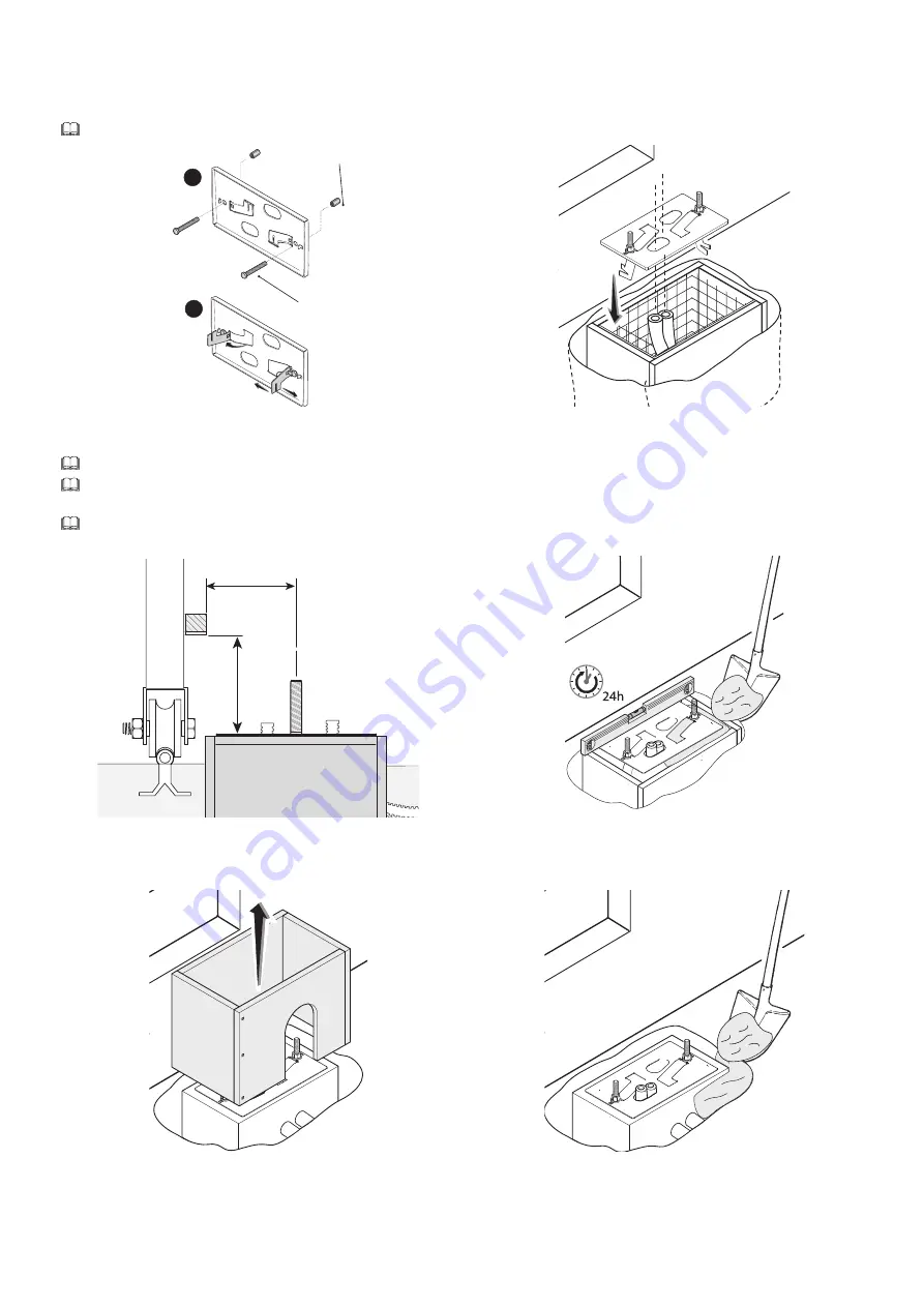 CAME BX704AGM Installation Manual Download Page 11