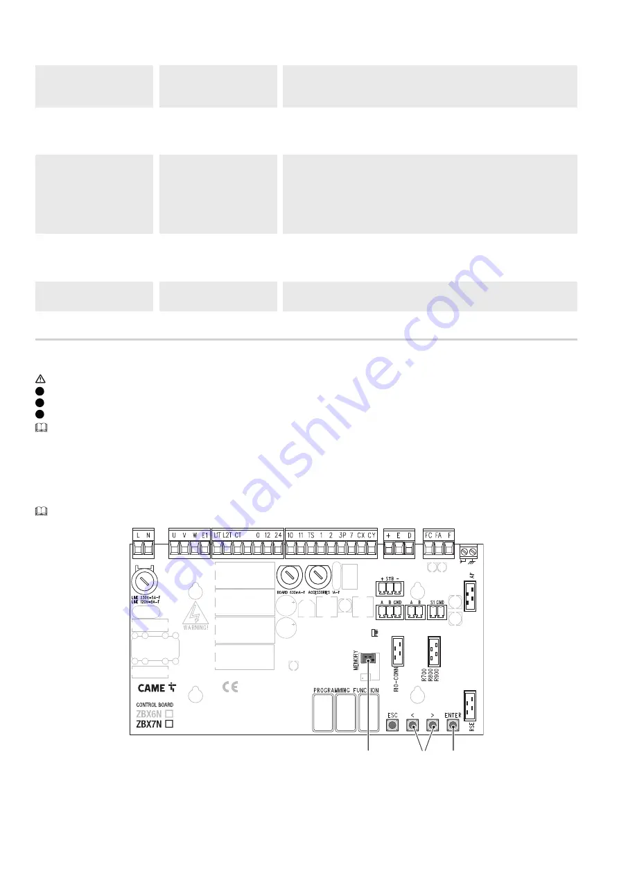 CAME BX704AGM Скачать руководство пользователя страница 28