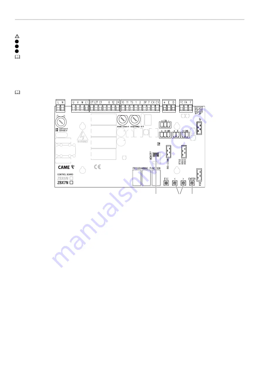 CAME BX708ALS Скачать руководство пользователя страница 28