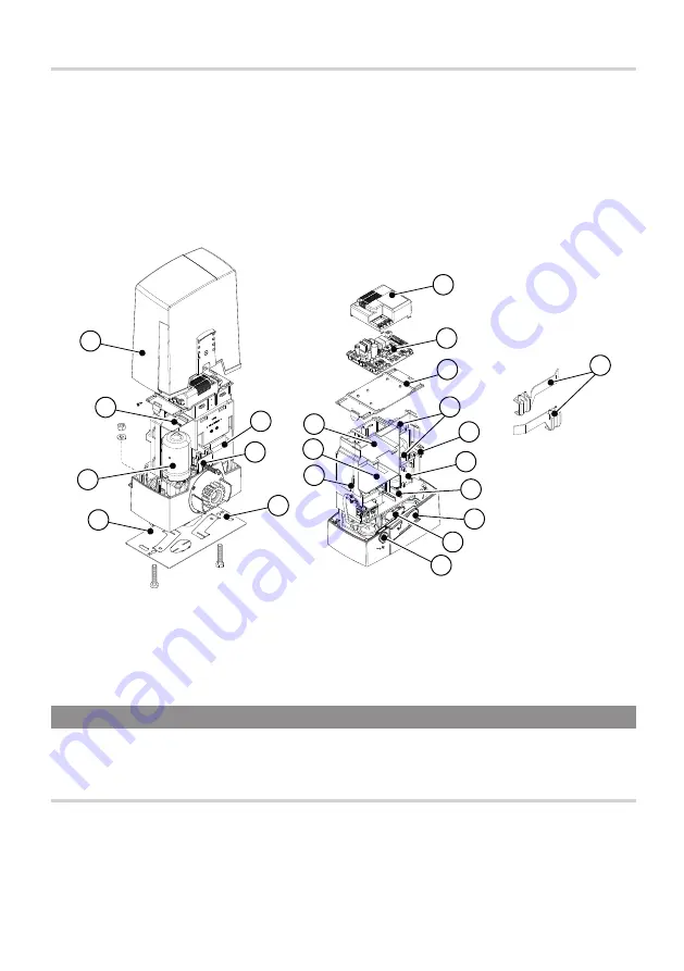 CAME BXV Rapid Series Installation Manual Download Page 7