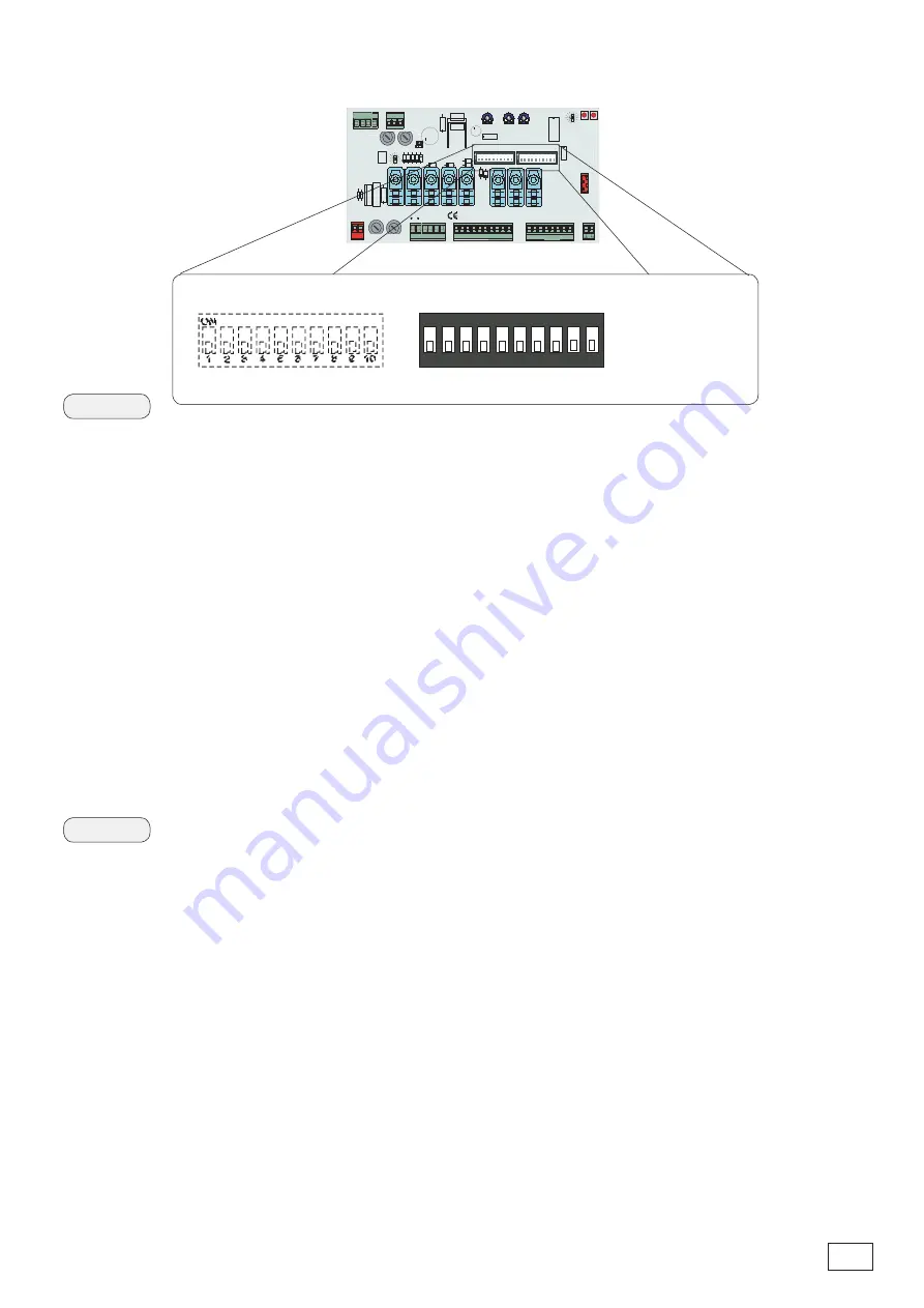 CAME C Series Standard Installation Download Page 63