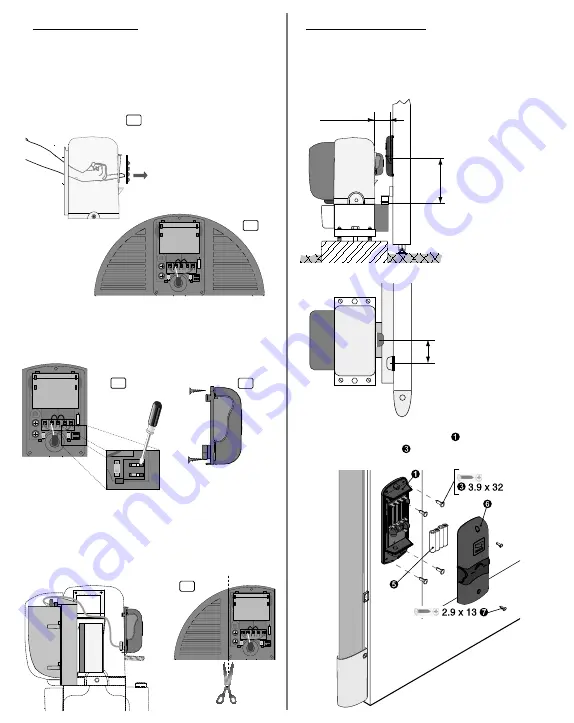 CAME DBS01 Installation Manual Download Page 7