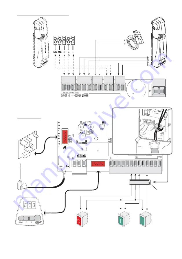 CAME EMEGA Installation Manual Download Page 47