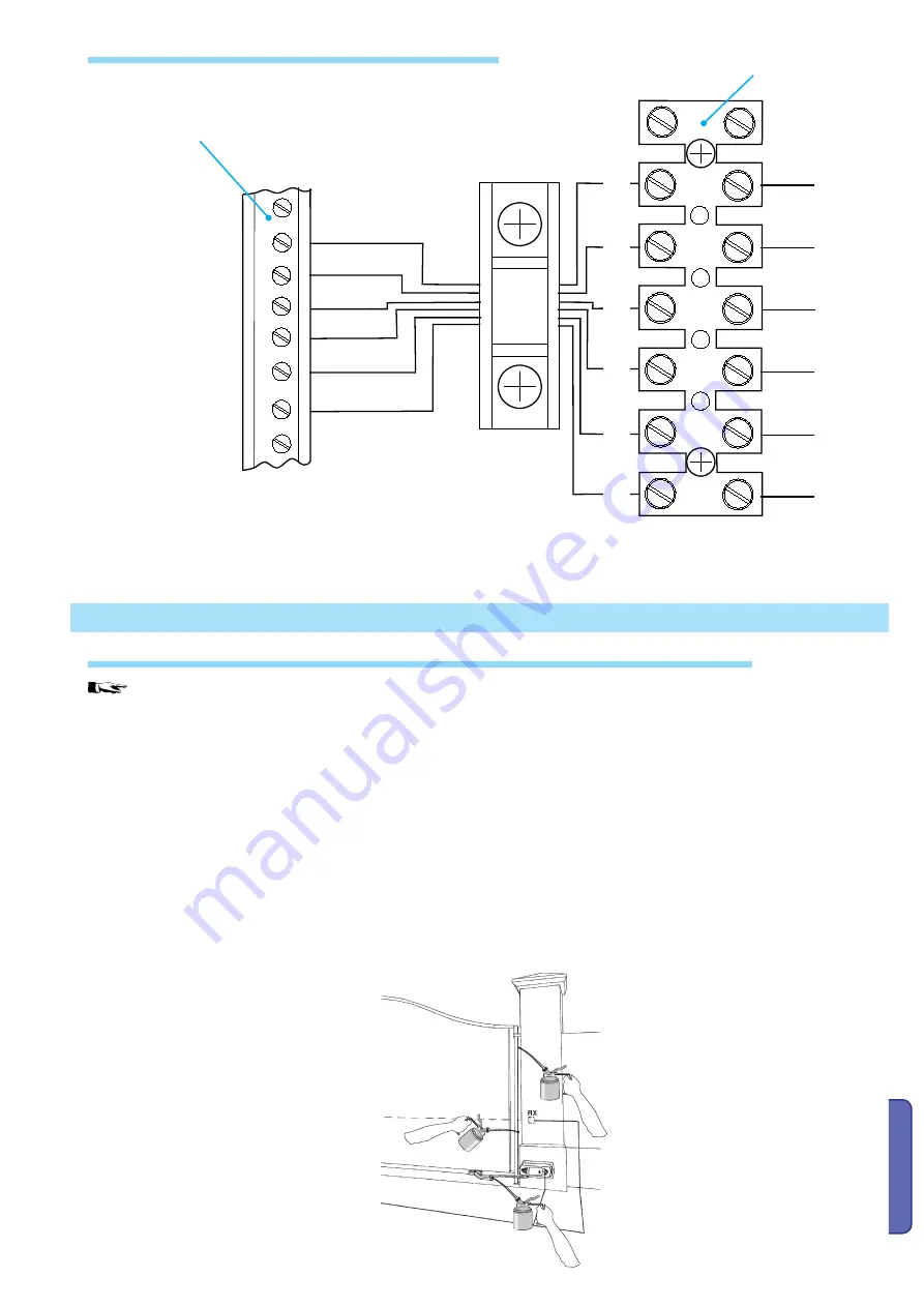 CAME F1024 Installation Manual Download Page 45