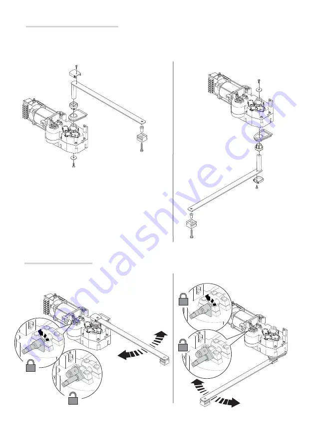 CAME F4000 Series Installation Manual Download Page 70