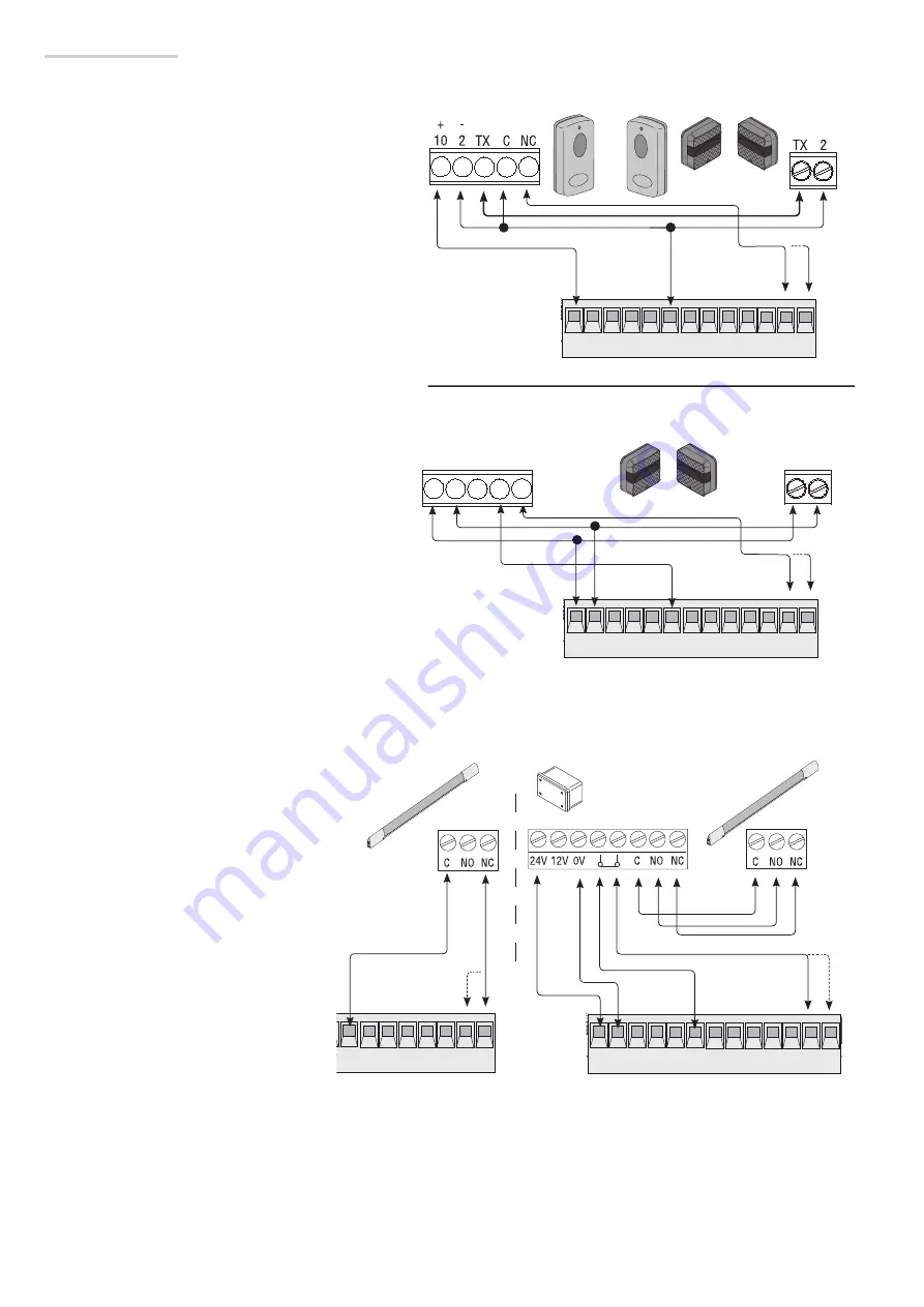 CAME FA40230CB Installation Manual Download Page 90