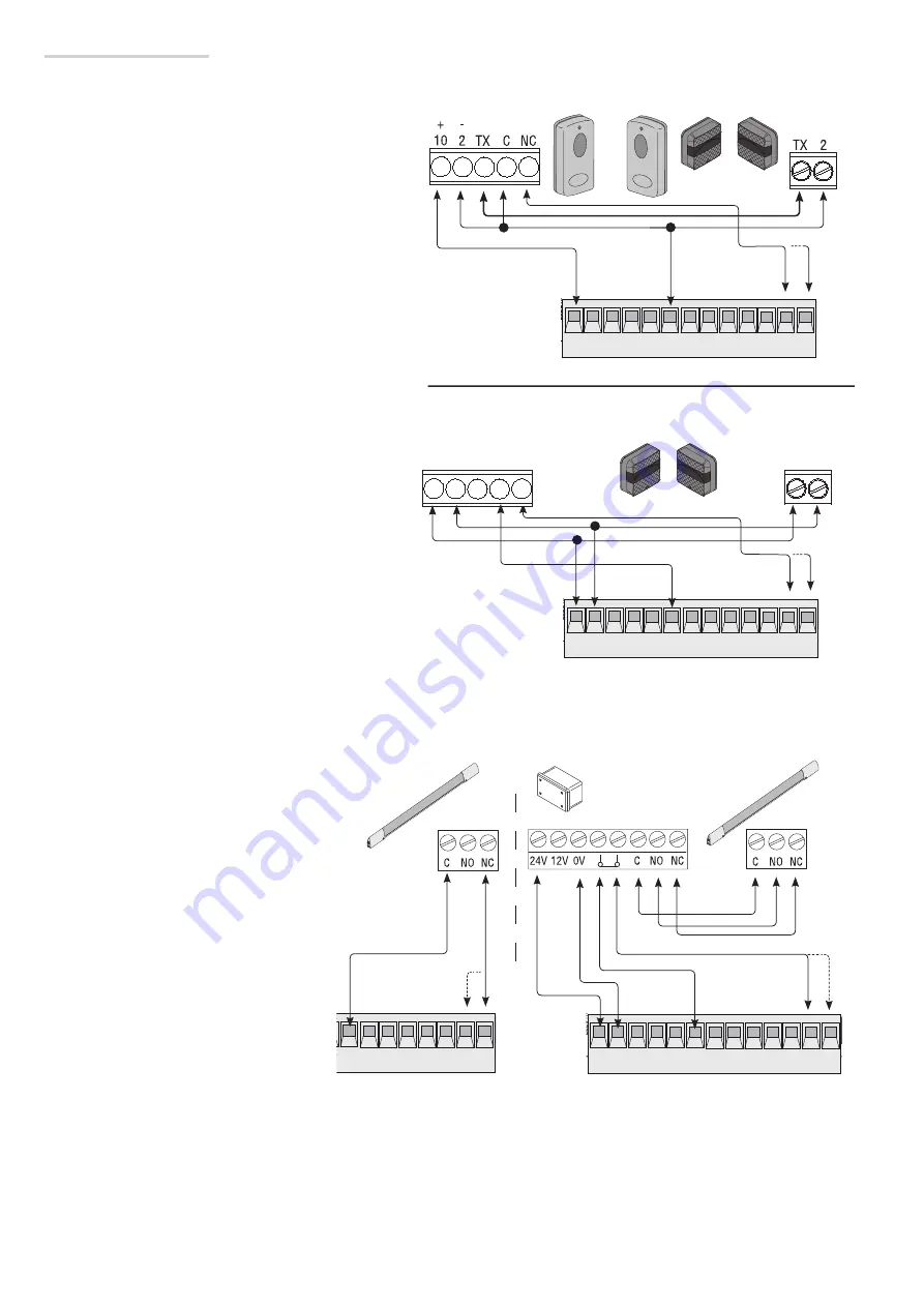 CAME FA40230CB Installation Manual Download Page 126