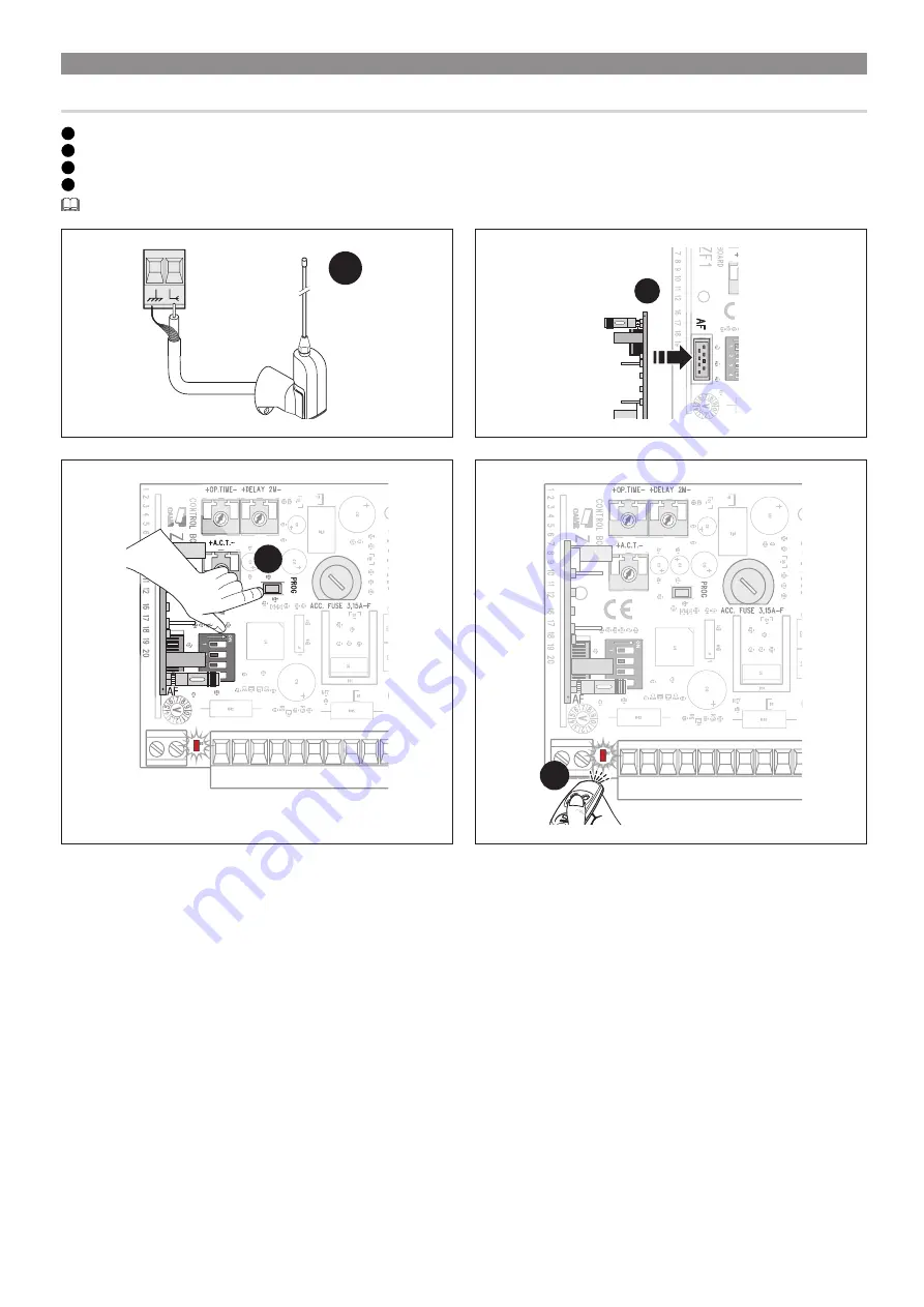 CAME FA70230CB Installation Manual Download Page 19