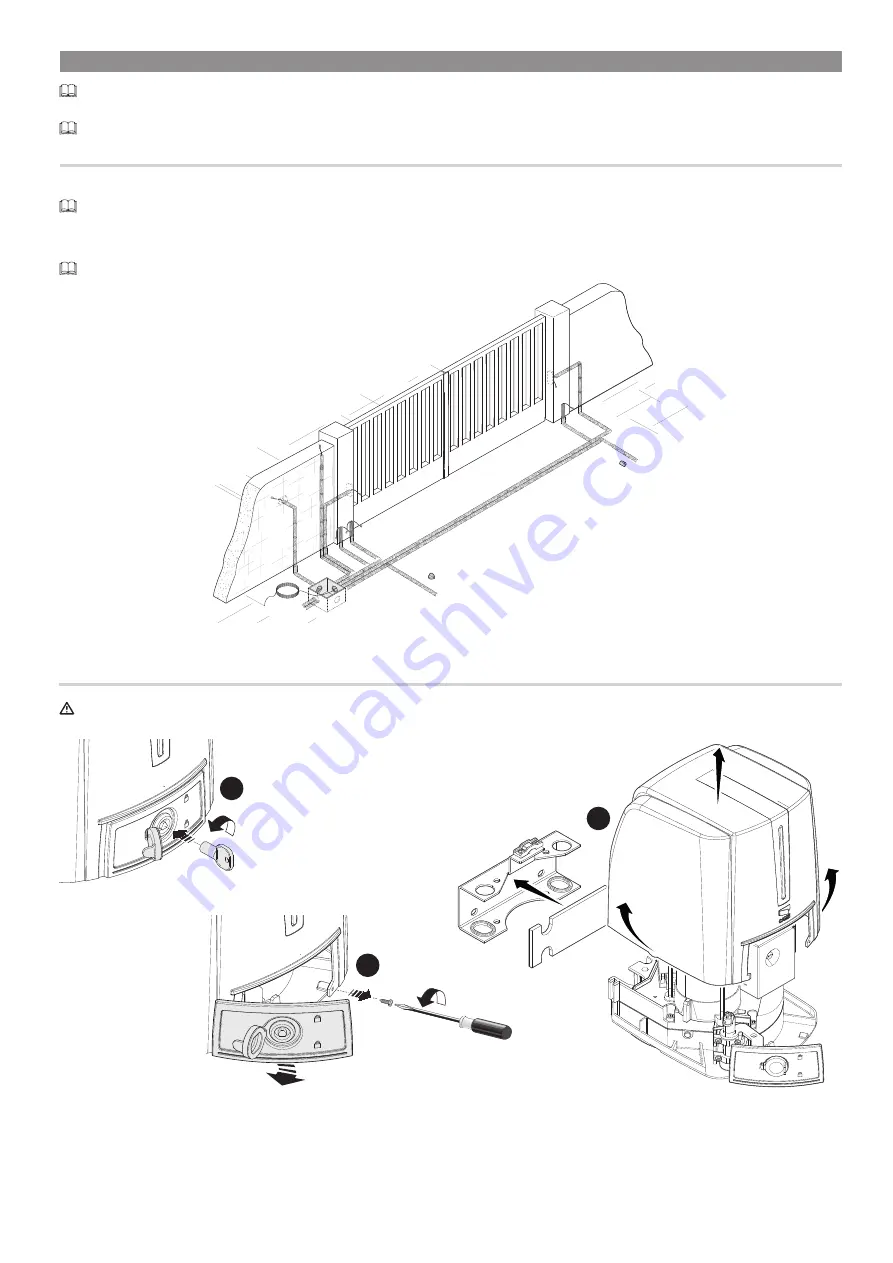 CAME FA70230CB Installation Manual Download Page 37