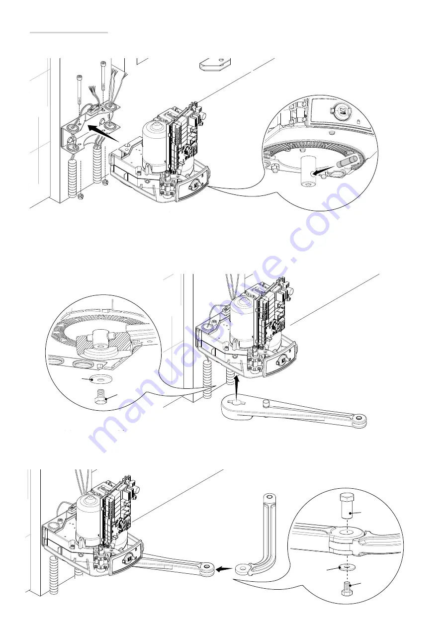 CAME FAST 70 Installation Manual Download Page 8