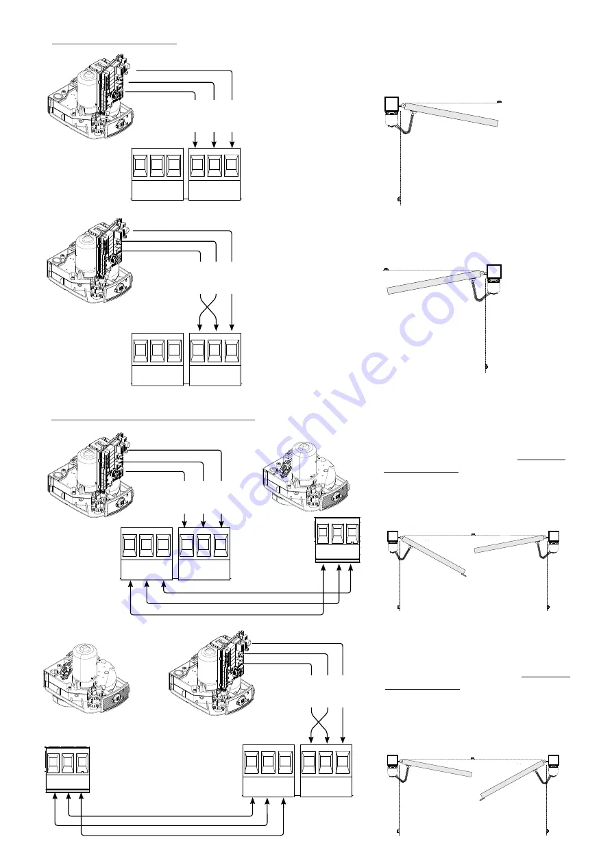 CAME FAST 70 Installation Manual Download Page 13