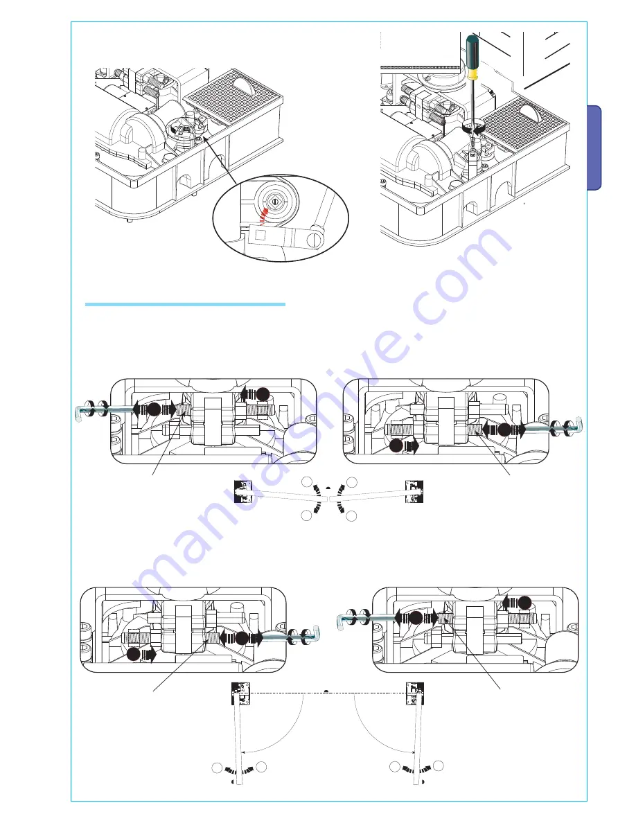 CAME FROG J Installation Manual Download Page 9